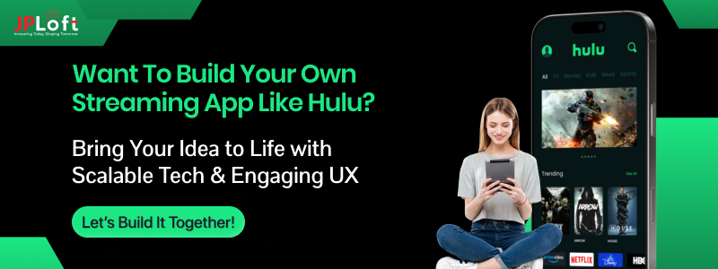 Create an App Like Hulu CTA
